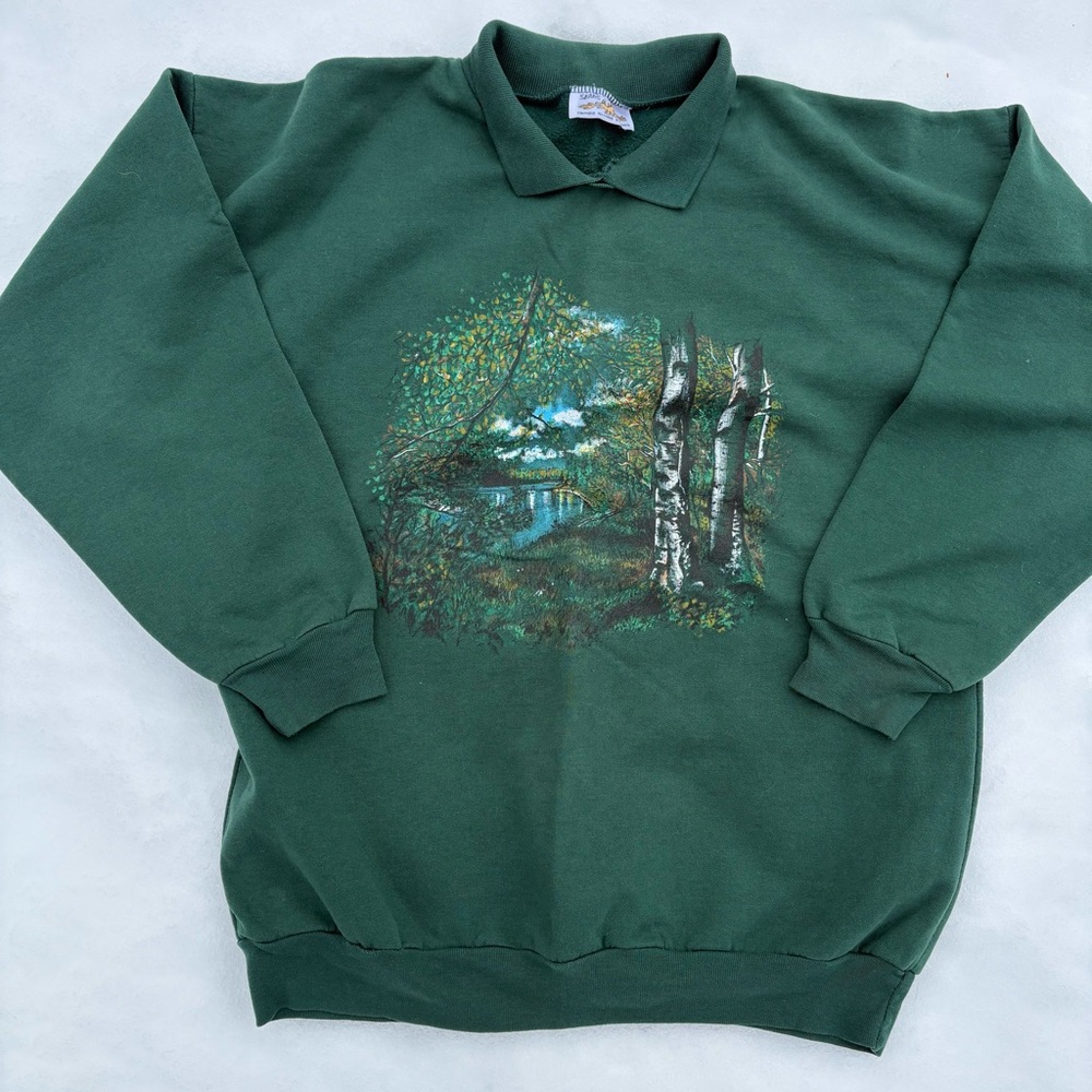 Vintage 80s Nature Sweater